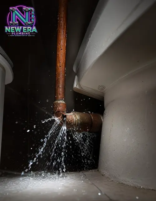 bathroom-pipe-leak-in-mesa-arizona-emergency-plumber-new-era-plumbing-service
